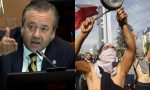 VIDEO | Diputado republicano usó despectivo término para referirse a encapuchados en el Congreso: “Yo trato como quiero”
