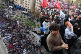 “El nivel de represión que existe...": Escala tensión entre Confech y Gobierno tras jornada de movilización estudiantil