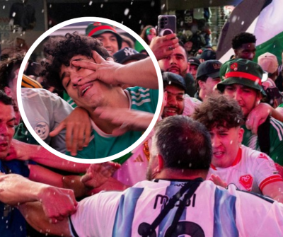 Pelea Argentina y Argelia