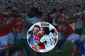 VIDEO | El golpe de Rafael Leão a Iván Román en el amistoso de Portugal y Chile