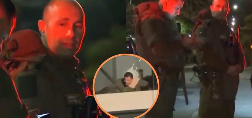 VIDEO | Tras conocerse que se encuentra grave: Canal 13 dio a conocer particular registro en caso de PDI que se parapetó