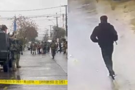 FOTOS | Investigación avanza tras violento episodio en Lo Espejo: Revelan imágenes del sospechoso de balear a carabineros