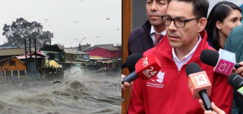 “No me había tocado ver una situación así”: Gobernador de Coquimbo anticipa escenario extremo por sistema frontal