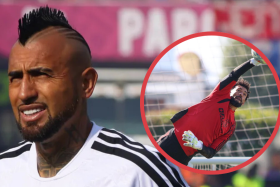 Arturo Vidal Vozinha Colo Colo