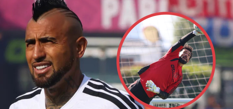 Arturo Vidal Vozinha Colo Colo