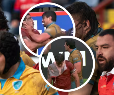 Chile Uruguay Pelea Rugby