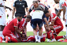Jamal Musiala desmayo Bayern Munich