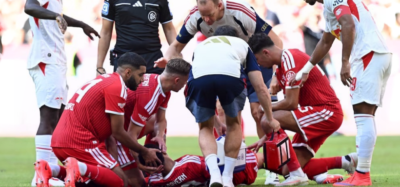 Jamal Musiala desmayo Bayern Munich