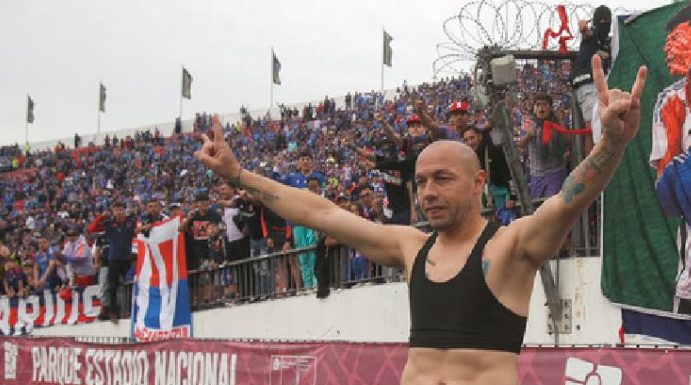Marcelo Díaz Superclásico Lienzo