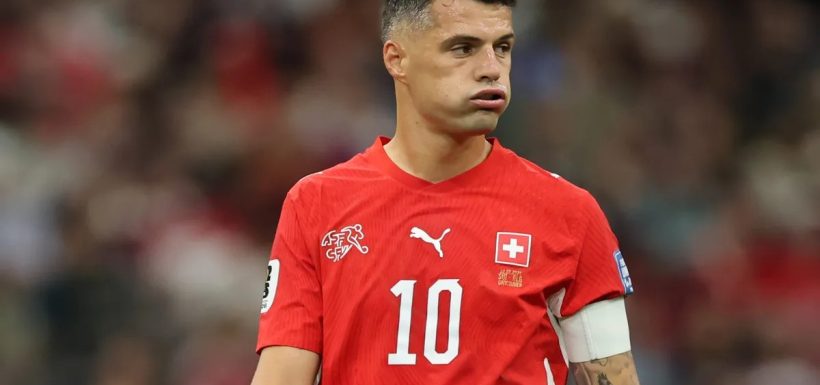 Xhaka Selección Suiza Certificado