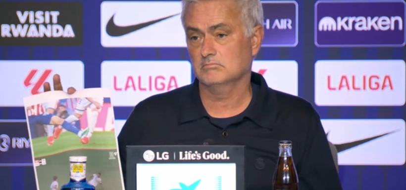 José Mourinho imprimió faltas Real Madrid Atlético de Madrid