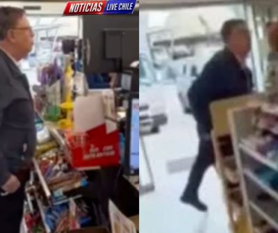 Funcionario del MOP queda bajo investigación tras agredir y escupir a cajera: Oxxo se pronunció contra “actos de xenofobia”
