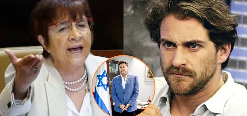 Gonzalo Winter y Carmen Hertz alzaron la voz tras insólitos dichos de embajador de Israel en Chile contra Michelle Bachelet