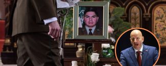 Reportan inesperada llegada de embajador de EE.UU. al funeral de cabo Aguilera: “Comienzan a enturbiar la conversación”