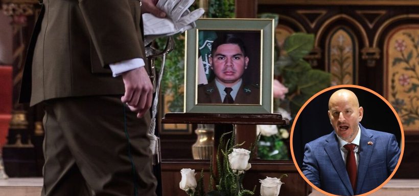Reportan inesperada llegada de embajador de EE.UU. al funeral de cabo Aguilera: “Comienzan a enturbiar la conversación”
