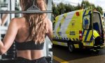 Momentos de terror en centro de pilates en Castro: Mujer quedó con fierro incrustado en su cara tras una caída