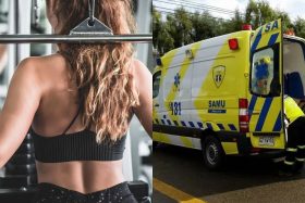 Momentos de terror en centro de pilates en Castro: Mujer quedó con fierro incrustado en su cara tras una caída