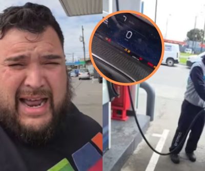 Tras denuncia de Otakín: Aramco tomó drástica decisión con trabajador que cobró $30 mil al influencer sin cargarle bencina