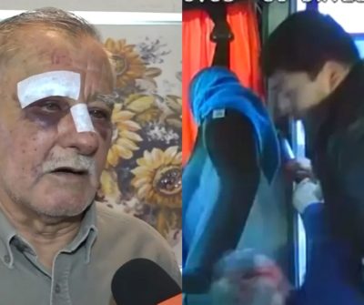 VIDEO | Le pidió que pagara el pasaje y sujeto se le fue encima: Chofer de micro adulto mayor relata brutal agresión en Temuco