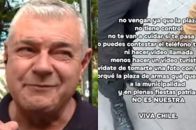 VIDEO | Critican a director de Seguridad de Santiago por justificar actuar de guardias tras denuncia de tiktoker en Plaza de Armas