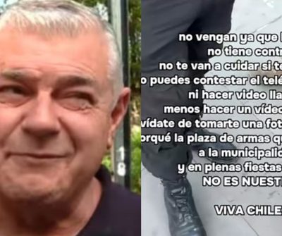 VIDEO | Critican a director de Seguridad de Santiago por justificar actuar de guardias tras denuncia de tiktoker en Plaza de Armas