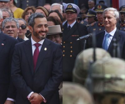 Presidente Kast y alcalde White encabezan desfile con masivo despliegue de seguridad: Hasta francotiradores habían