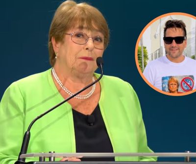 “Tenemos al campeón de los pelotudos”: Diputado Olivares desató fuertes críticas tras provocadora publicación contra Bachelet