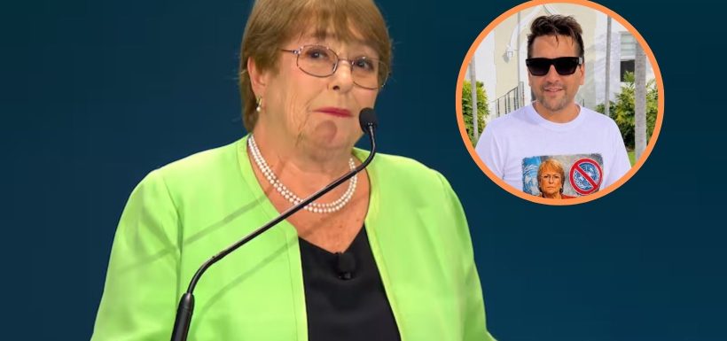 “Tenemos al campeón de los pelotudos”: Diputado Olivares desató fuertes críticas tras provocadora publicación contra Bachelet