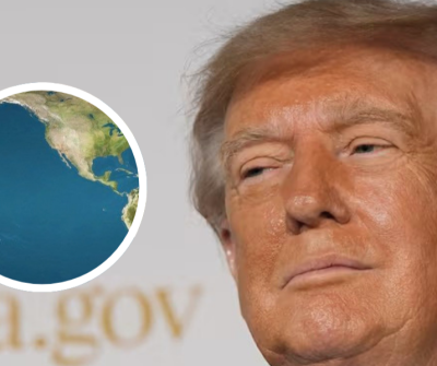 Donald Trump EE.UU Océano Pacífico Atlántico