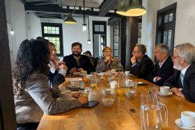 Michelle Bachelet Gabriel Boric Oposición Reunión
