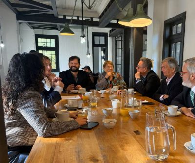 Michelle Bachelet Gabriel Boric Oposición Reunión