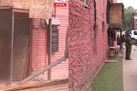 "Vamos a trabajar día a día en esta comuna”: Derriban fortaleza narco en Lo Espejo, a días del asesinato de Cristopher Aguilera