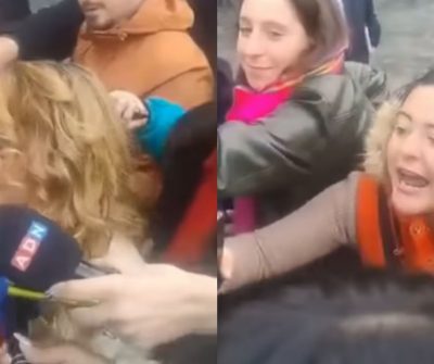 “Ladrona y corrupta, igual que tu marido”: Cathy Barriga fue increpada en tribunales y aprovechó las cámaras para defenderse