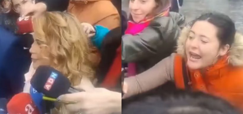 “Ladrona y corrupta, igual que tu marido”: Cathy Barriga fue increpada en tribunales y aprovechó las cámaras para defenderse