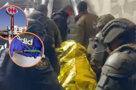 Desesperado y sin escapatoria: Asaltante que huía con varios millones protagonizó brutal escena en Metro Chile-España