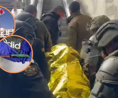 Desesperado y sin escapatoria: Asaltante que huía con varios millones protagonizó brutal escena en Metro Chile-España