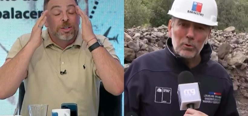 Entrevista con Ministro de Grange tras aluvión en Las Condes sacó de quicio a Neme: “¡Pero es una obviedad, poh, ministro!”