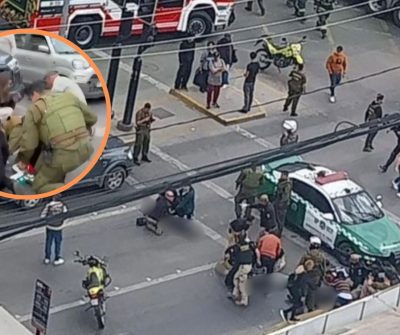 Investigan maniobra evasiva de radiopatrulla de Carabineros que terminó con cuatro peatones atropellados en La Florida
