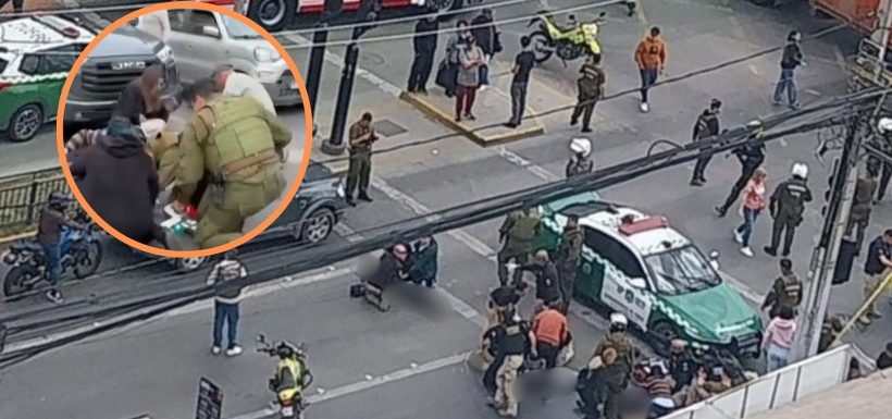 Investigan maniobra evasiva de radiopatrulla de Carabineros que terminó con cuatro peatones atropellados en La Florida