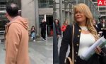 VIDEO | Tras 2° juez inhabilitado: Cathy Barriga recibió furiosos gritos afuera de tribunales y “Guardián” salió en su defensa