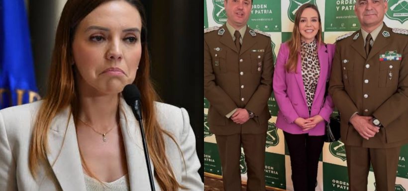 Alguaciles de Carabineros le da la espalda a Camila Flores en medio de investigación por presunto fraude al fisco