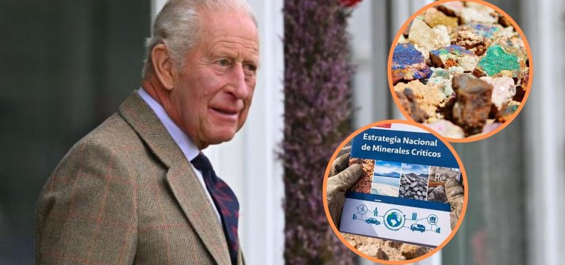 ¿De nuevo minerales críticos y tierras raras en la mira? La reunión de rey Carlos III con embajador chileno que abre interrogantes