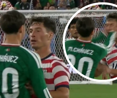 VIDEO Cachetada Doble Jugador Mexico
