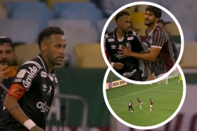 VIDEO Neymar No Look Viral Fluminense
