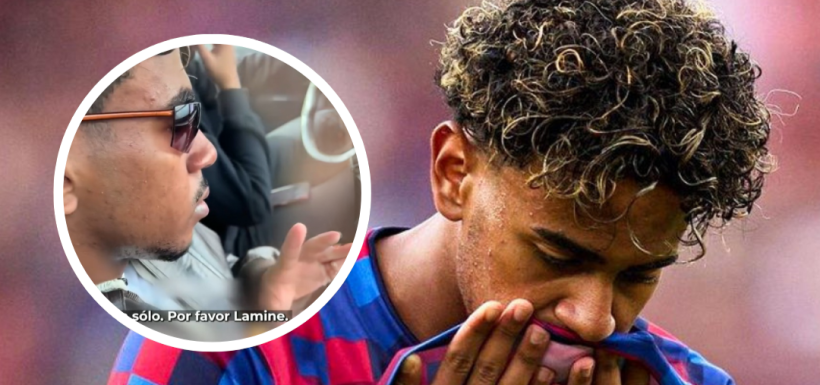 VIDEO Viral Lamine Yamal Saludo